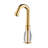 BathSelect Deck Mount Commercial Gold Automatic Touchless Sensor Faucet