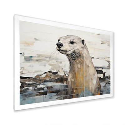 «Otter Playfulness Magic» sur toile