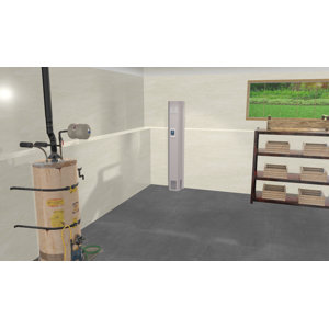 Humidex Pony Wall Digital Ventilation System 1500 Sq. Ft. Dehumidifier ...