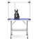 68'' H x 46'' W x 24'' D Aluminum Adjustable and Foldable Folding Grooming Table