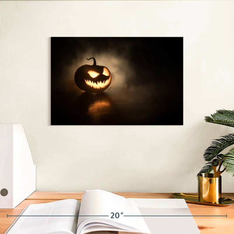 Sinister Jack O Lantern, H 8 po x l 12 po