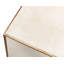 Shagreen 3 - Drawer Solid Wood Nightstand-59407349