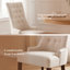 Chaise d'appoint rembourrée Amelia-1023408837