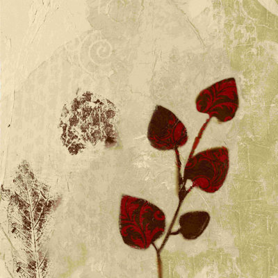 «Nature Collage 2», impression sur toile tendue