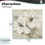 Plaque murale subtile beige Magnolias, design par Lanie Loreth