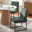  Ensemble de 4 chaises d'appoint 19,5 po en chenille-689483828-680317807