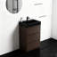 Armoire de salle de bain flottante en chêne Cc0414s306 - murale, petit espace, pré-assemblée