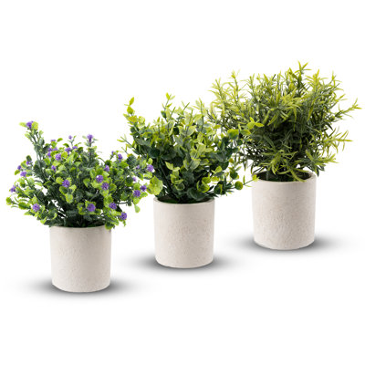 20 cm H Faux Bonsai Succulent Plant