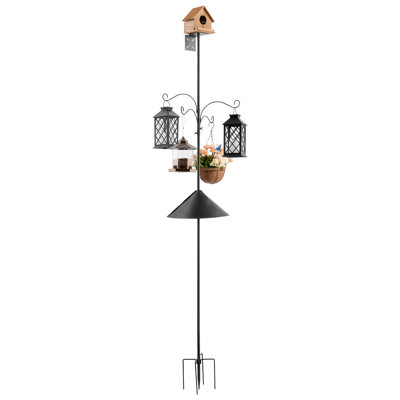 92 po Station de ravitaillement d'oiseaux 4 crochets