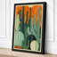 Desert Geometry Art Deco 1 Piece Wrapped Canvas Wall Art-419757463-419757471