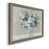 Toile avec cadre gris