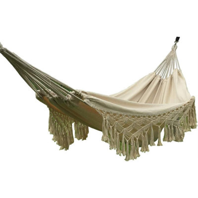 Hamac et chaise de balcon en coton faits à la main