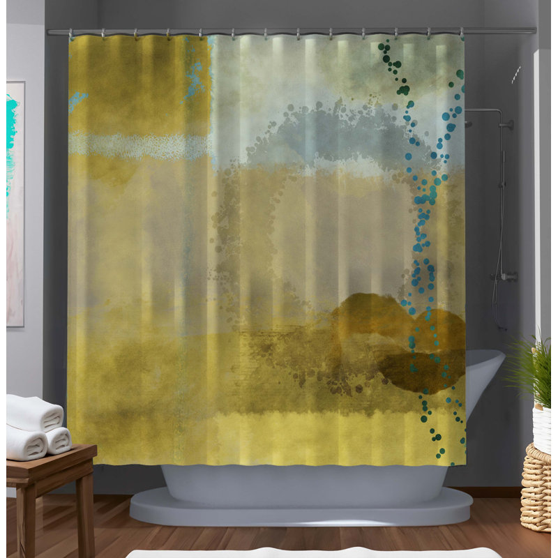 Rideau de douche abstrait Jetta