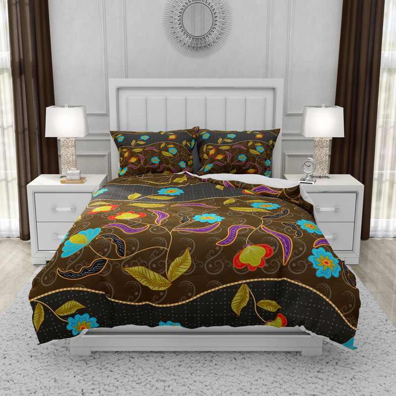 Abstract Duvet Cover, King Duvet Cover + 2 King Shams