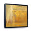 «Yellow and Gray Grunge Frozen Art II», reproduction d'art sur toile encadrée-944930354-944930357