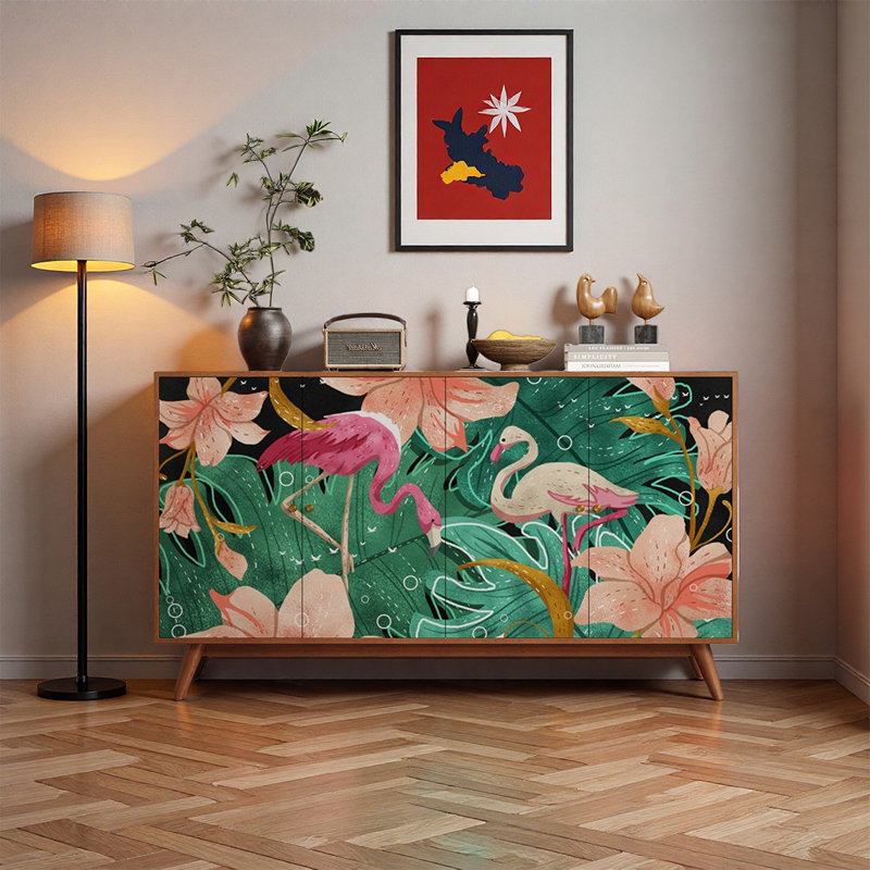 Nouveau buffet en bois artistique chinois