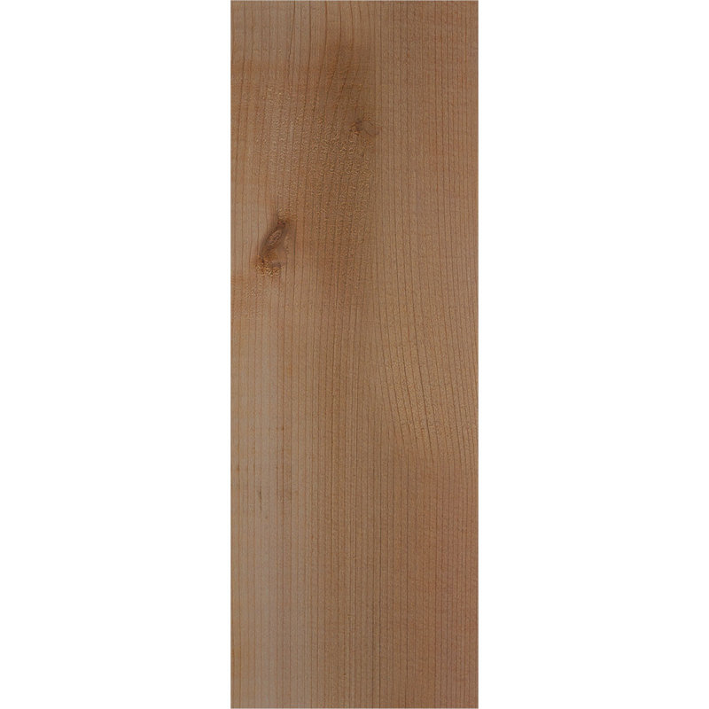 Yorktown Smooth Rafort Tail, Cèdre rouge, H 10 po x l 18 po x P 3,5 po
