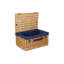 24" Wicker Hamper Basket With Lining-86276015