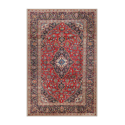 Tapis traditionnel rouge / brun Future