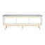 Banc de rangement en bois avec tablettes-1965268452