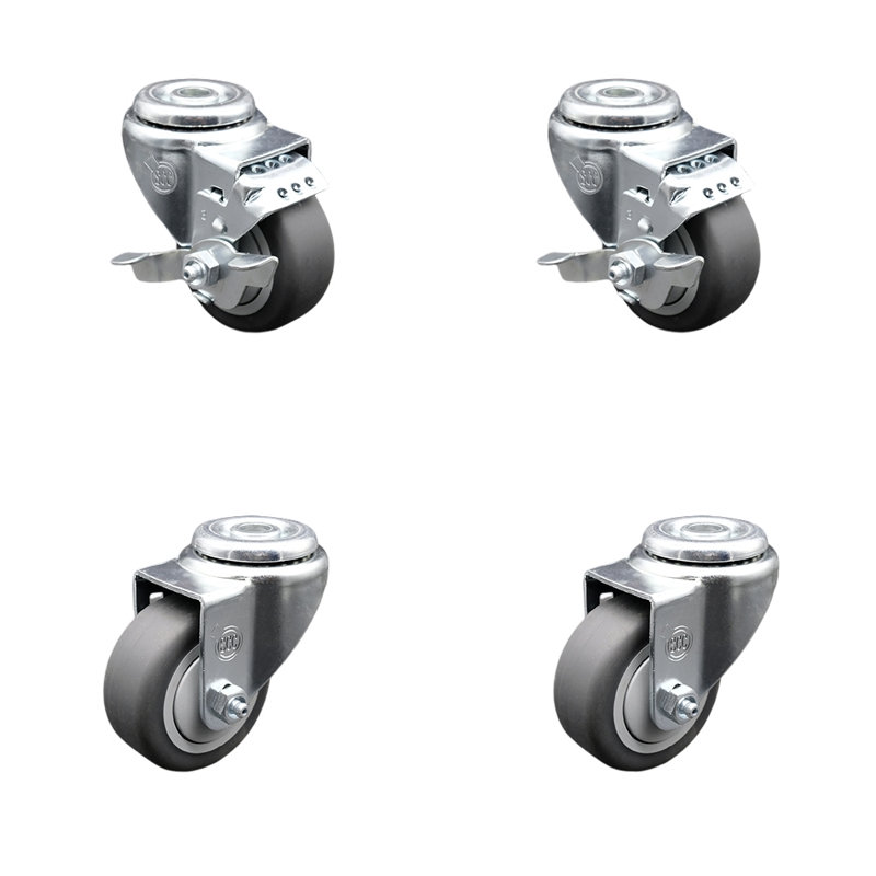 Swivel Bolt Hole Casters