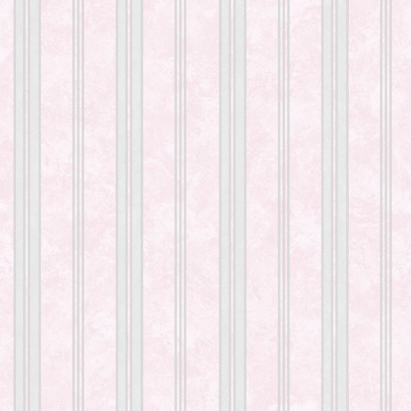 Drennen Nights Stripes 10m x 53cm Wallpaper Roll, Pink