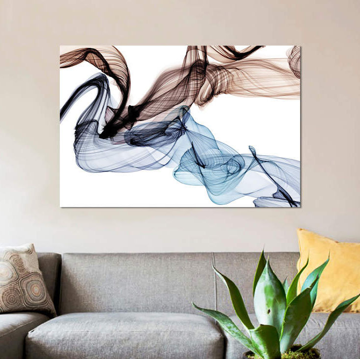 « the invisible world mouvement ii », impression sur toile, H 8 po x l 12 po x P 0,75 po, Pas de tapis, Toile tendue