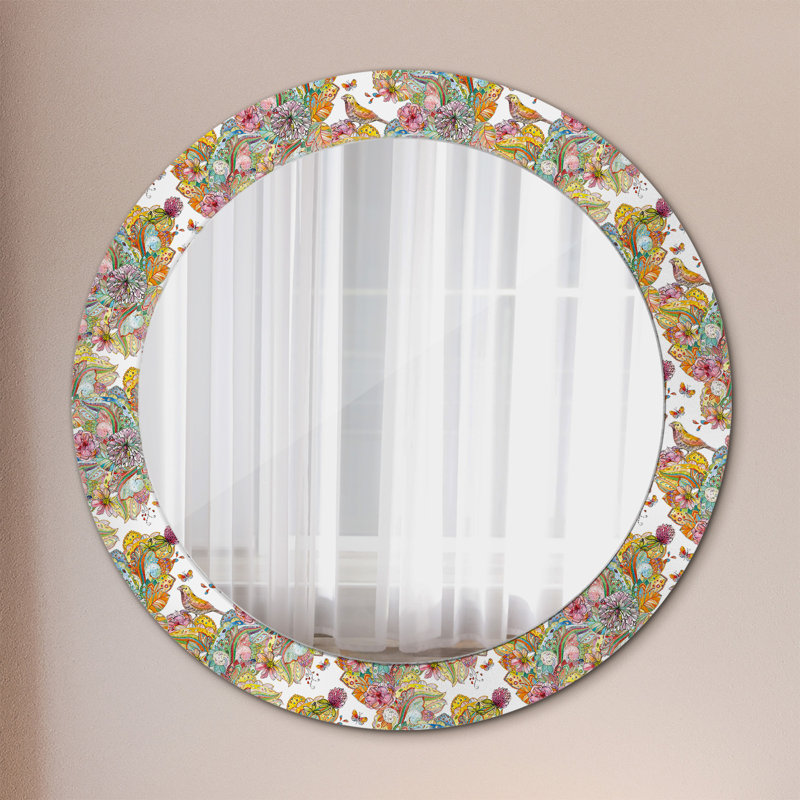 Huldar Glass Flat Wall Mirror