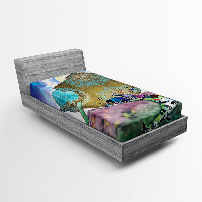 Microfiber Fitted Sheet, Twin Fitted Sheet