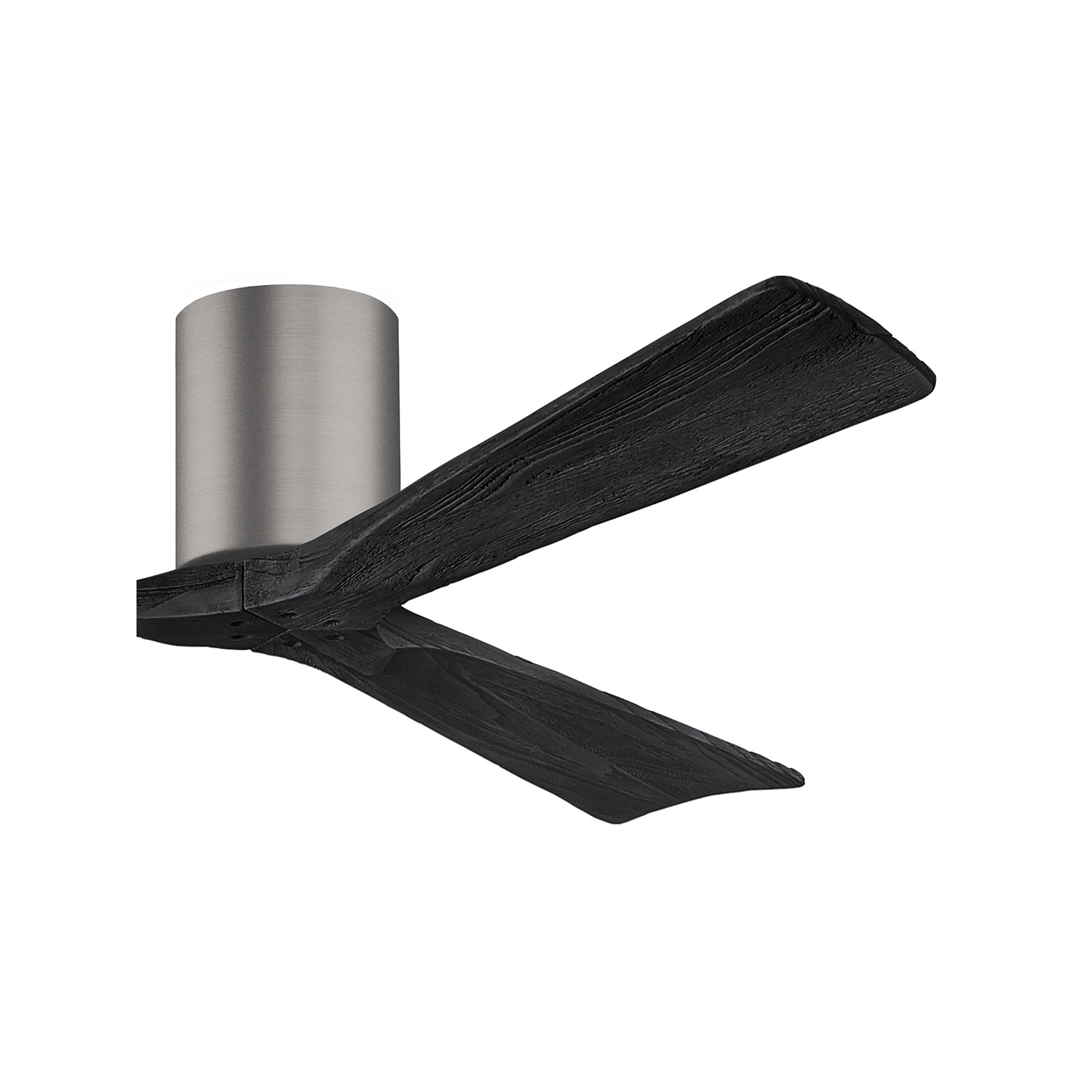 Olivier 3 Blade Ceiling Fan, Brushed Pewter, Matte Black, 60"