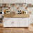 72"W  Kitchen Island With Leaf