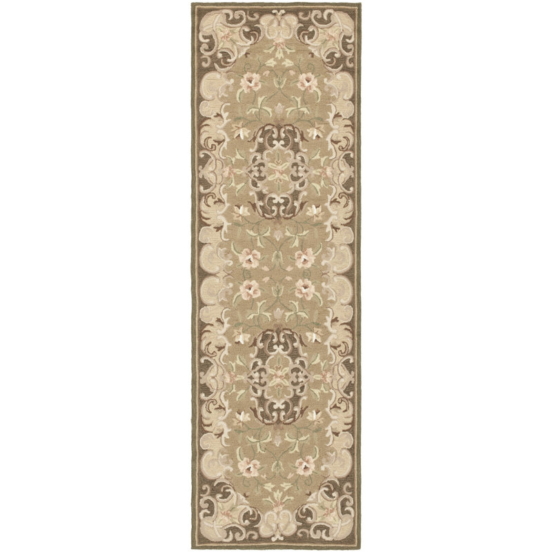 Taran Hand Hooked Performance Oriental Rug, Runner 2'6" x 8'