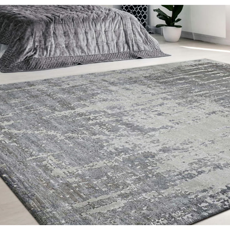 Tapis rectangulaire noué à la main, Rectangle 12 pi x 15 pi