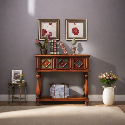 American Retro Console Table