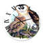 Vintage Birds I - Horloge murale traditionnelle-60279927
