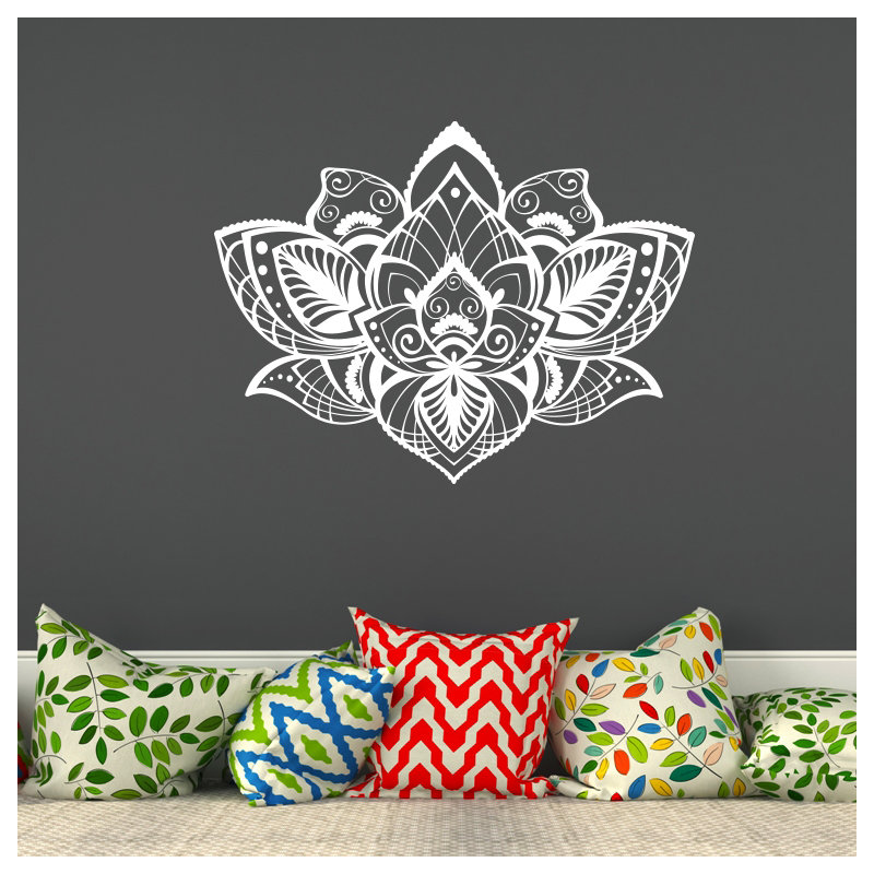 Décalcomanie murale fleur lotus Natazhat