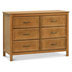 Charlie 6 Drawer 46.625" W Double Dresser