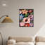 Art de fleurs maximales colorées sur toile Sunshine-104334898-104334906