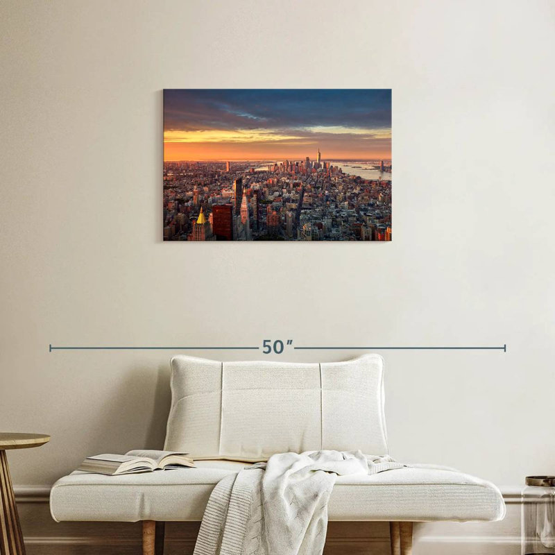 Sireci Manhattan NYC, 20" H x 30" W