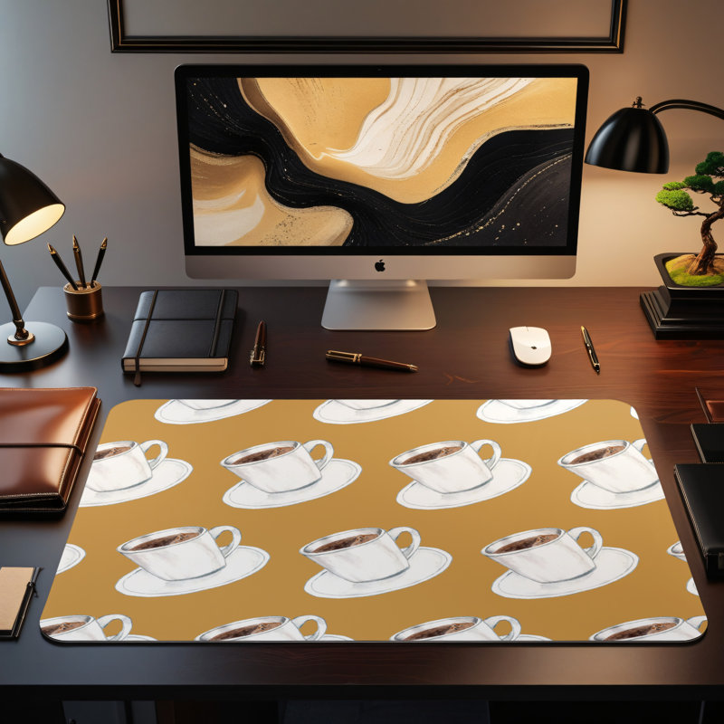 Polyester Desk Pad, 31.5x15.5