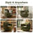 Scottie Upholstered Swivel Barrel Chair-189963028