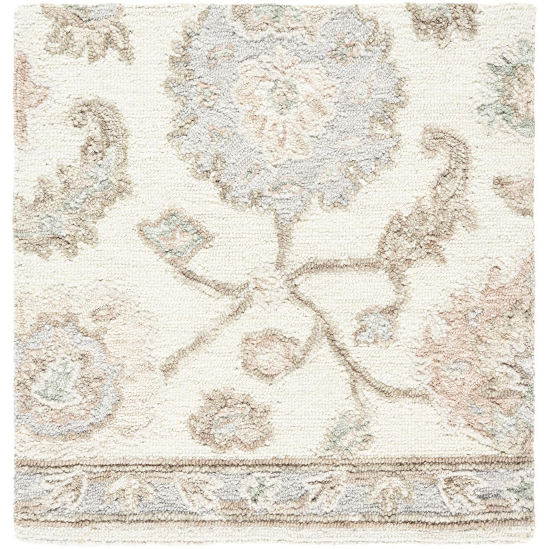 Rectangle Codrin Wool Area Rug, Rectangle 8' x 10'