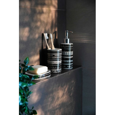 Ceramic Bathroom Accessory Set