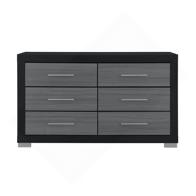 DRESSER NOIR ET GRIS