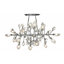 Lustre encastré avec détails en cristal Spoutnik Excess Mount Light