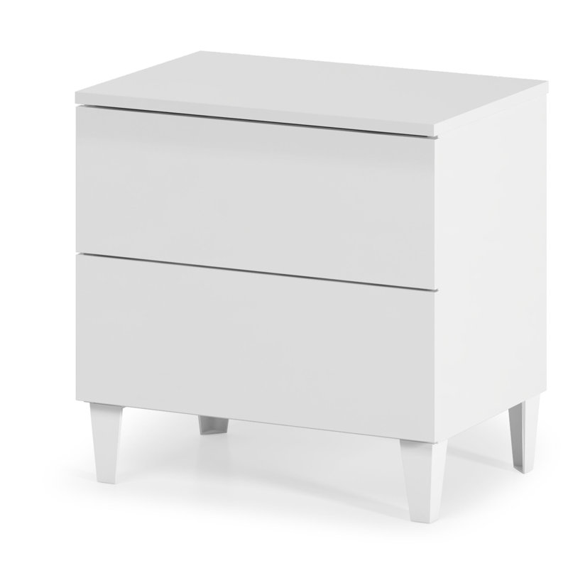 Elderflower 50 cm W Bedside Table