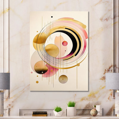 Colorful Circular Abstract II - Modern Metal Wall Décor