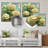 Vintage Beige Hydrangea Petite Blooms II - Hydrangea Wall Decor-718050151-718050148