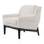 Mid-Century Modern Armchair with Solid Wood Legs-15388107