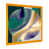 Impression dorée sur toile encadrée sélectionné